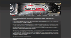 Desktop Screenshot of charlier-autos.fr